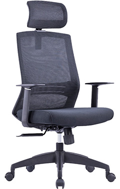 sillas para oficina con acojinado en poliuretano inyectado y mecanismo antishock