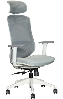 sillas para oficina con acojinado en poliuretano inyectado y mecanismo inteligente de 3 posiciones con antishock y slider